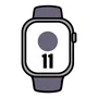 Apple Watch Series 11 GPS 42mm Plata con Correa Niebla Púrpura (S/M)